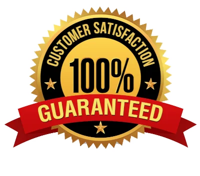 100% Satisfaction Guarantee badge